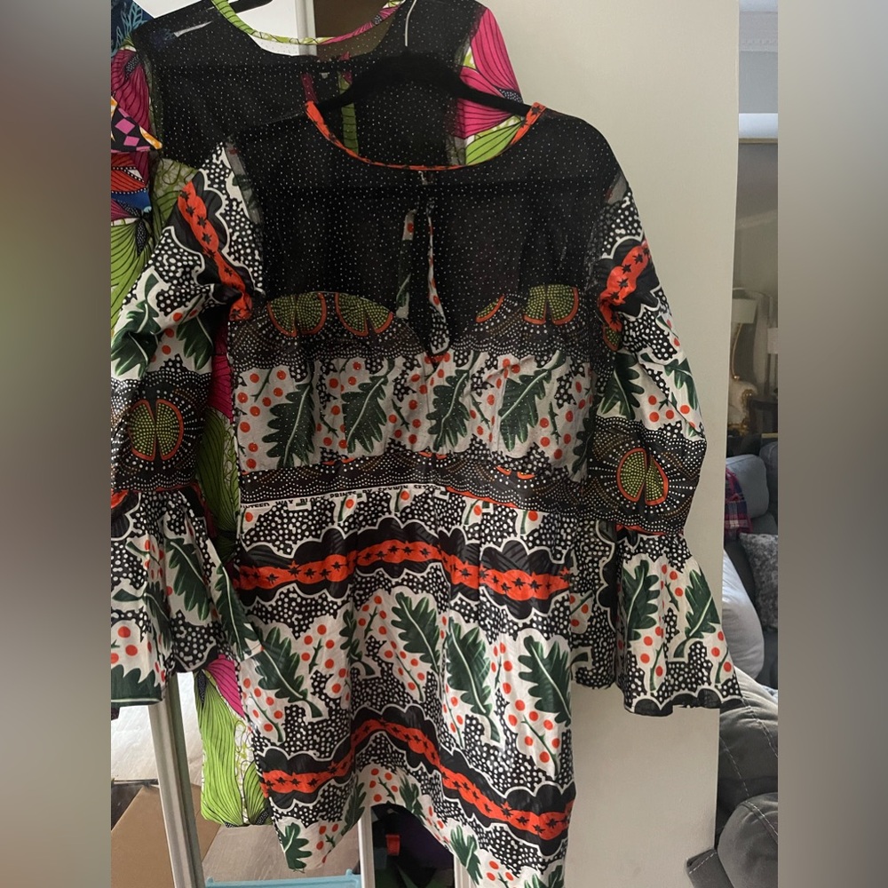 African dress size M and large